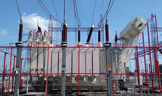 Công trình trạm biến áp 220 kV Bến Tre được nâng công suất - 2 Công trình trạm biến áp 220 kV Bến Tre được nâng công suất - 2