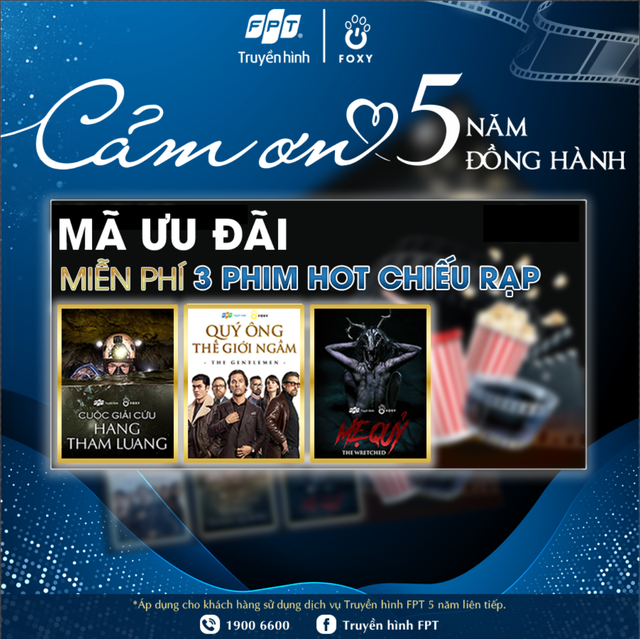 Truyền hình FPT tri ân khách hàng “Cảm ơn 5 năm đồng hành” - 2 Truyền hình FPT tri ân khách hàng “Cảm ơn 5 năm đồng hành” - 2