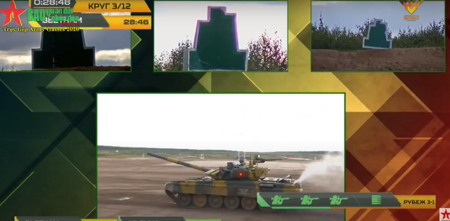 Đội xe tăng Việt Nam cán đích sau Myanmar trong trận bán kết Army Games - 25 Đội xe tăng Việt Nam cán đích sau Myanmar trong trận bán kết Army Games - 25