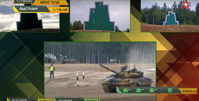 Đội xe tăng Việt Nam cán đích sau Myanmar trong trận bán kết Army Games - 14 Đội xe tăng Việt Nam cán đích sau Myanmar trong trận bán kết Army Games - 14