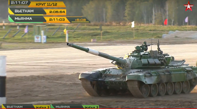 Đội xe tăng Việt Nam cán đích sau Myanmar trong trận bán kết Army Games - 5 Đội xe tăng Việt Nam cán đích sau Myanmar trong trận bán kết Army Games - 5