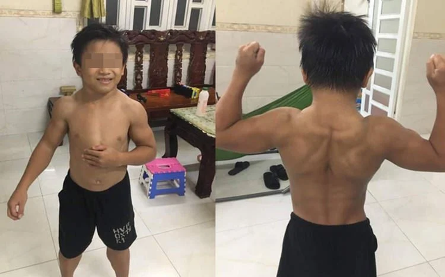 Cậu bé người Việt không tập luyện vẫn cuồn cuộn cơ bắp lên báo nước ngoài - 2 Cậu bé người Việt không tập luyện vẫn cuồn cuộn cơ bắp lên báo nước ngoài - 2