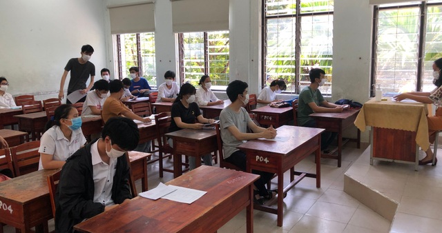 Nghiêm ngặt các biện pháp phòng dịch Covid-19 tại điểm thi của F1, F2 - 9 Nghiêm ngặt các biện pháp phòng dịch Covid-19 tại điểm thi của F1, F2 - 9