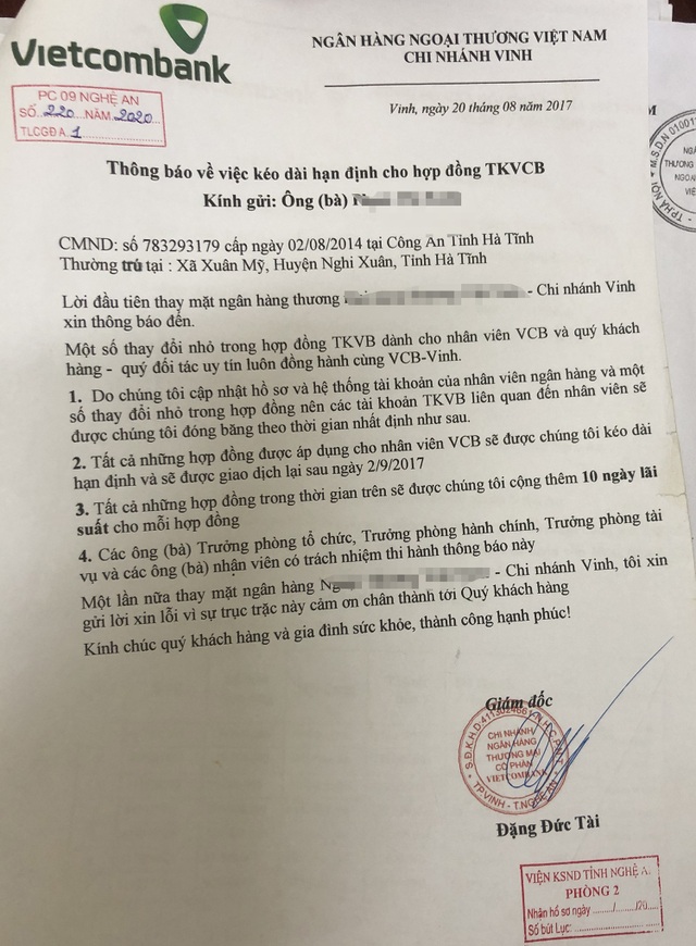 “Nổ” là cán bộ ngân hàng huy động gửi tiền lãi suất cao để chiếm đoạt - 6