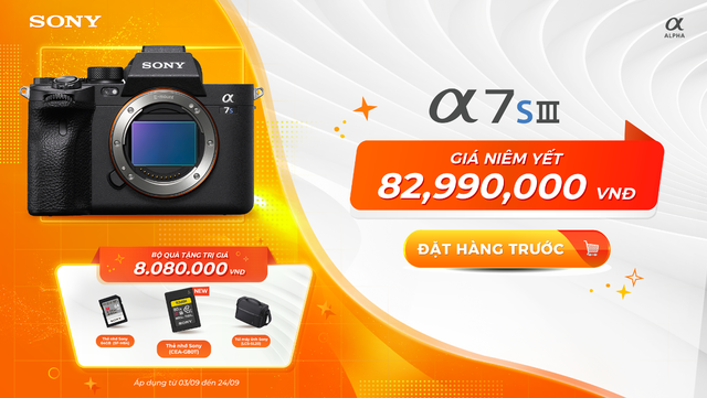 Sony Alpha 7S III – Nâng tầm hình ảnh chinh phục mọi thử thách - 1 Sony Alpha 7S III – Nâng tầm hình ảnh chinh phục mọi thử thách - 1