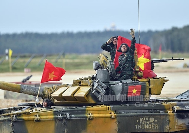 Đội tuyển Xe tăng Việt Nam nhận Huy chương vàng và Cúp vô địch tại Army Games - 1 Đội tuyển Xe tăng Việt Nam nhận Huy chương vàng và Cúp vô địch tại Army Games - 1