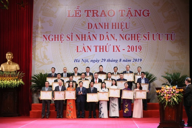 Bổ sung quy định xét tặng NSND, NSƯT tránh bỏ sót nghệ sĩ tài năng - 1 Bổ sung quy định xét tặng NSND, NSƯT tránh bỏ sót nghệ sĩ tài năng - 1
