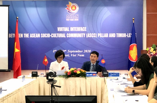 Hội nghị trực tuyến của Cộng đồng văn hóa - xã hội ASEAN với Đông Timor - 1 Hội nghị trực tuyến của Cộng đồng văn hóa - xã hội ASEAN với Đông Timor - 1