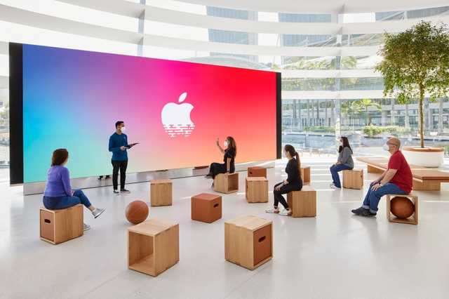 Hé lộ hình ảnh bên trong cửa hàng Apple Store nổi trên mặt nước - 5