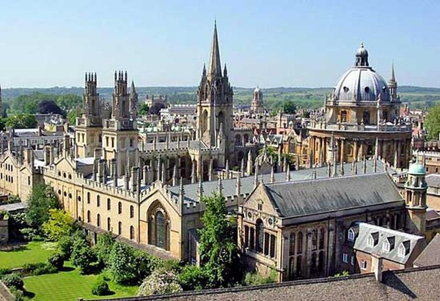 Đại học Oxford đứng đầu danh sách trường đại học hàng đầu thế giới