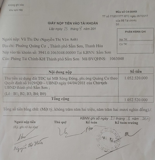 Người đã chết vẫn chưa nhận được đất tái định cư tại Thanh Hoá - 3 Người đã chết vẫn chưa nhận được đất tái định cư tại Thanh Hoá - 3