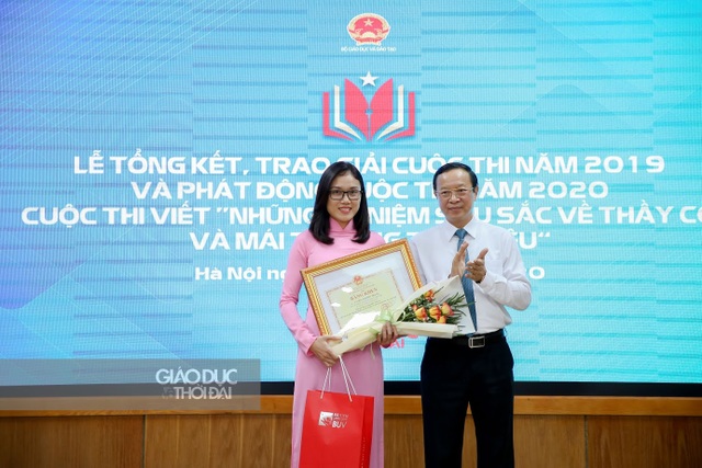 Cô giáo vùng núi Lào Cai đoạt giải Nhất cuộc thi viết do Bộ GDĐT tổ chức - 1 Cô giáo vùng núi Lào Cai đoạt giải Nhất cuộc thi viết do Bộ GDĐT tổ chức - 1