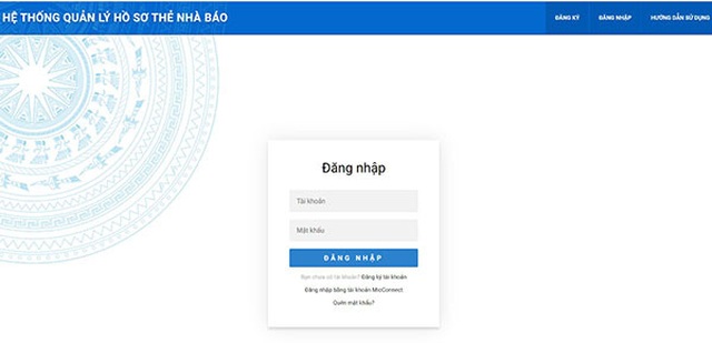 Bộ TTTT cho phép khai hồ sơ cấp đổi thẻ nhà báo online - 2 Bộ TTTT cho phép khai hồ sơ cấp đổi thẻ nhà báo online - 2