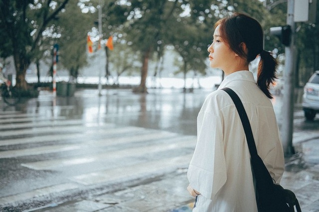 Xao xuyến với nét đẹp dung dị của nữ sinh trường Dệt may - 1 Xao xuyến với nét đẹp dung dị của nữ sinh trường Dệt may - 1