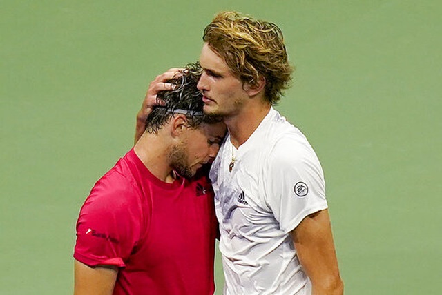 Những khoảnh khắc Thiem hạ gục Zverev giành cúp bạc US Open - 13 Những khoảnh khắc Thiem hạ gục Zverev giành cúp bạc US Open - 13
