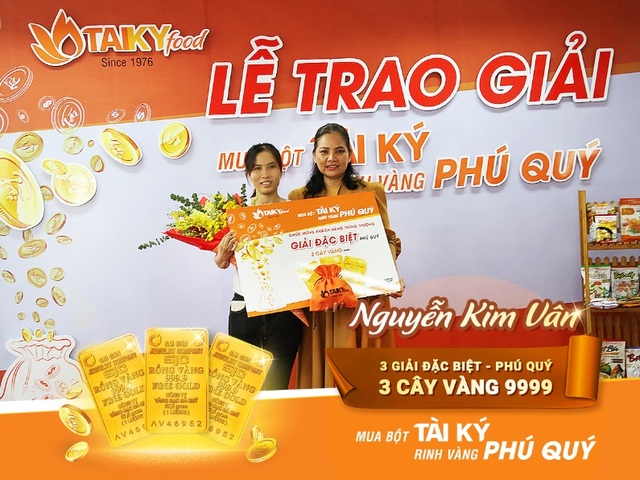 Hơn 8 cây vàng 9999 dành cho khách hàng MUA BỘT TÀI KÝ- RINH VÀNG PHÚ QUÝ - 1 Hơn 8 cây vàng 9999 dành cho khách hàng MUA BỘT TÀI KÝ- RINH VÀNG PHÚ QUÝ - 1