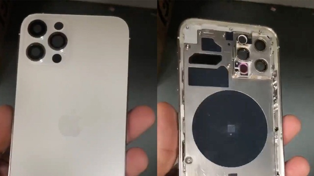 Lộ ảnh và video thực tế phần khung của iPhone 12 Pro - 1