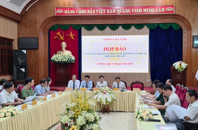 Hà Nam sẽ tổ chức Đại hội Đảng bộ cấp tỉnh đầu tiên của cả nước - 1 Hà Nam sẽ tổ chức Đại hội Đảng bộ cấp tỉnh đầu tiên của cả nước - 1