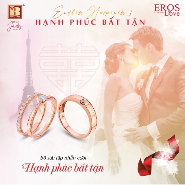 “Hạnh phúc bất tận” cùng trang sức cưới Bảo Tín Minh Châu - 2 “Hạnh phúc bất tận” cùng trang sức cưới Bảo Tín Minh Châu - 2