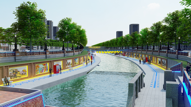 Proposal to renovate the To Lich river in 