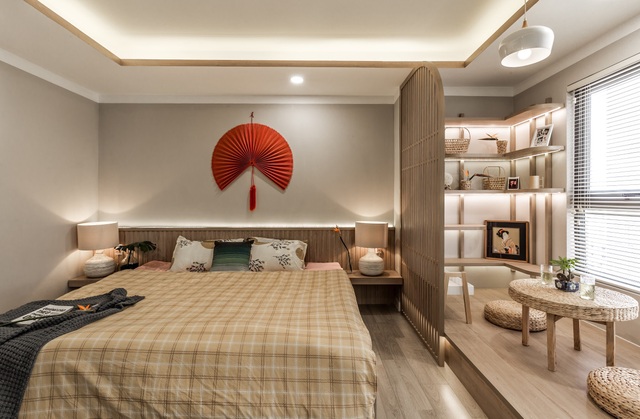 Ngẩn ngơ trước vẻ đẹp hiện đại, thời thượng của căn hộ 75 m2 ở Sài Gòn - 5 Ngẩn ngơ trước vẻ đẹp hiện đại, thời thượng của căn hộ 75 m2 ở Sài Gòn - 5