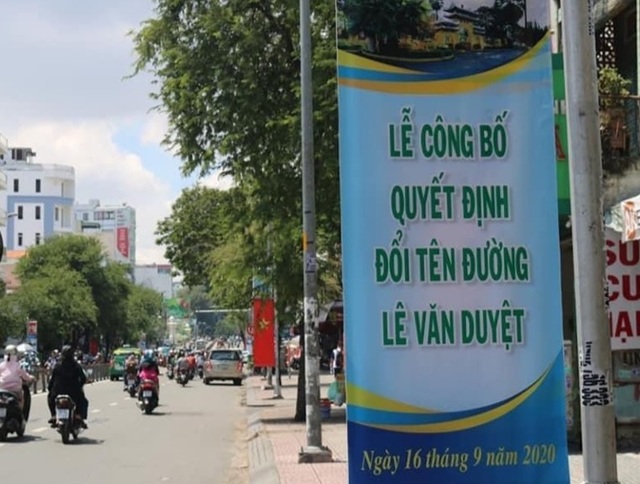 TPHCM chính thức đổi tên đường Đinh Tiên Hoàng thành Lê Văn Duyệt - 9 TPHCM chính thức đổi tên đường Đinh Tiên Hoàng thành Lê Văn Duyệt - 9