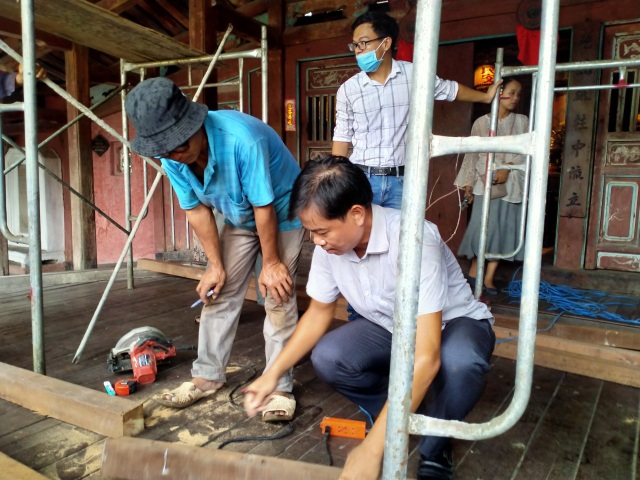 Phố cổ Hội An bảo vệ di tích trước khi bão đổ bộ - 2 Phố cổ Hội An bảo vệ di tích trước khi bão đổ bộ - 2