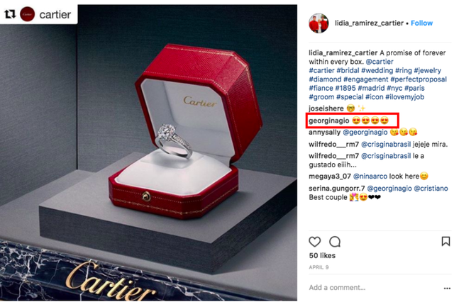 C.Ronaldo lập kỷ lục mua nhẫn cưới đắt tiền nhất trong giới cầu thủ - 1 C.Ronaldo lập kỷ lục mua nhẫn cưới đắt tiền nhất trong giới cầu thủ - 1