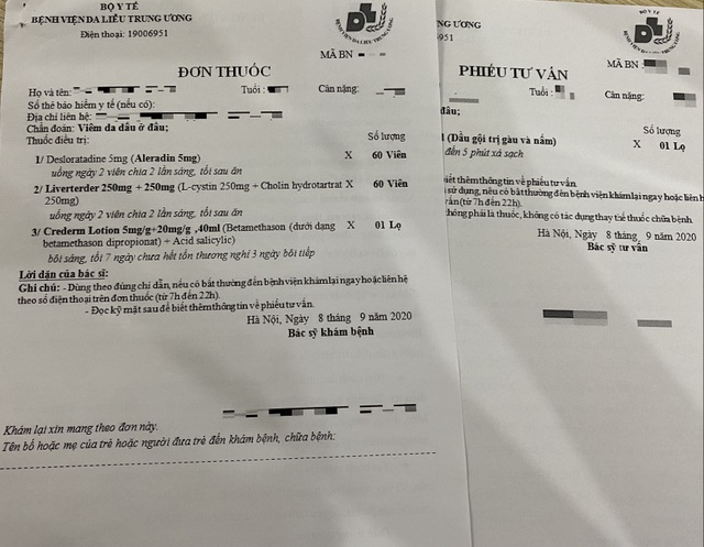 Bệnh viện Da liễu TƯ lên tiếng về việc kê thực phẩm chức năng cho bệnh nhân - 2 Bệnh viện Da liễu TƯ lên tiếng về việc kê thực phẩm chức năng cho bệnh nhân - 2
