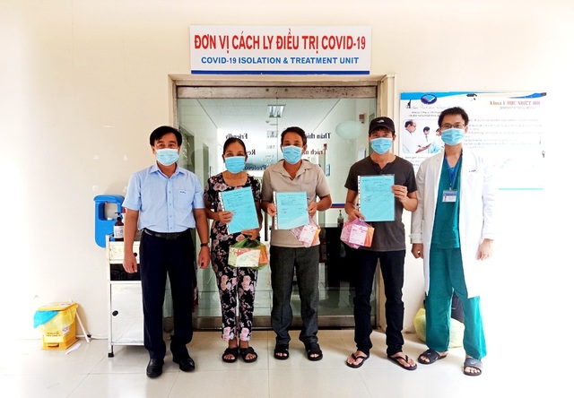 Thêm 3 ca mắc Covid-19 ra viện, Quảng Nam còn 7 bệnh nhân - 1 Thêm 3 ca mắc Covid-19 ra viện, Quảng Nam còn 7 bệnh nhân - 1