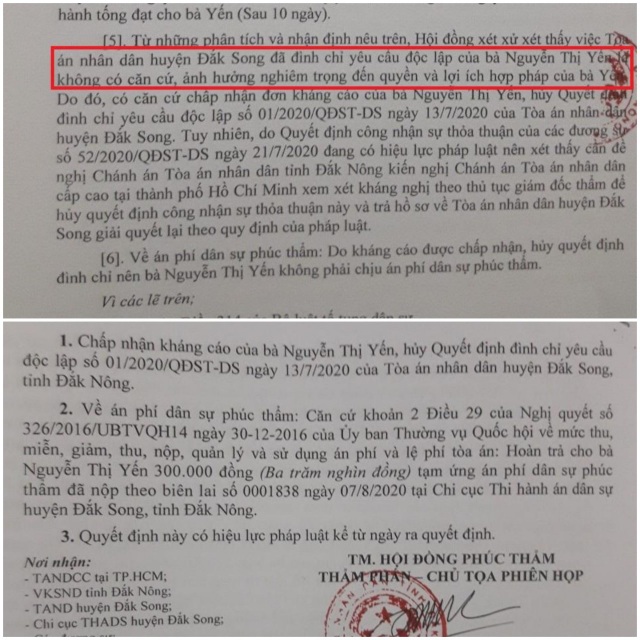 Vụ toà bất ngờ xử lén tại Đắk Nông: Đương sự có cơ hội lấy lại tài sản? - 2 Vụ toà bất ngờ xử lén tại Đắk Nông: Đương sự có cơ hội lấy lại tài sản? - 2