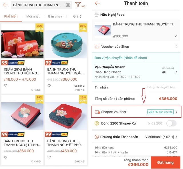 Mua bánh Trung thu thời công nghệ: Mua hàng online - nhận hàng tận nhà - 7 Mua bánh Trung thu thời công nghệ: Mua hàng online - nhận hàng tận nhà - 7