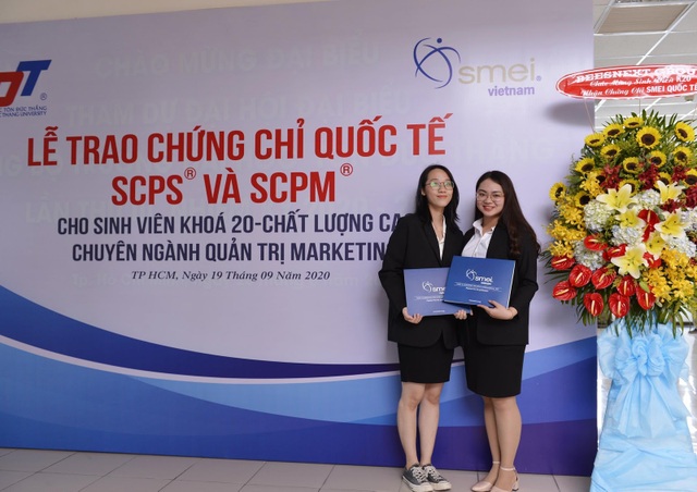 SMEI Việt Nam trao chứng chỉ cho sinh viên Đại học Tôn Đức Thắng - 4 SMEI Việt Nam trao chứng chỉ cho sinh viên Đại học Tôn Đức Thắng - 4