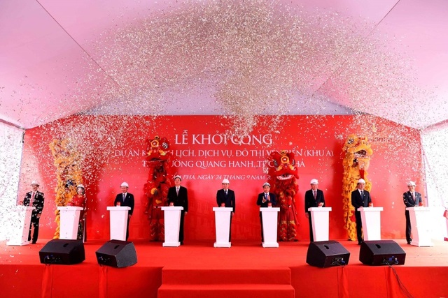 Vingroup khởi công khu du lịch, dịch vụ, đô thị ven biển Quang Hanh - 1 Vingroup khởi công khu du lịch, dịch vụ, đô thị ven biển Quang Hanh - 1