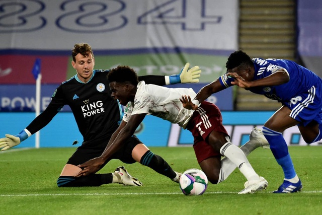 Arsenal defeated Leicester at King Power Stadium - 3