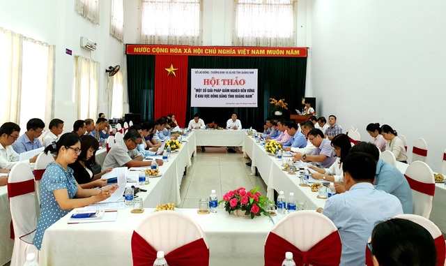 Quảng Nam: Đẩy mạnh công tác giảm nghèo bền vững ở khu vực đồng bằng - 1
