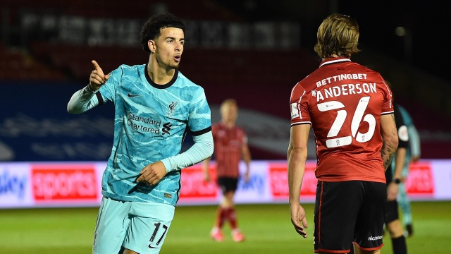Liverpool ghi 7 bàn thắng ở trận ra mắt Carabao Cup - 3 Liverpool ghi 7 bàn thắng ở trận ra mắt Carabao Cup - 3