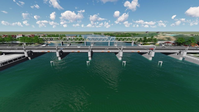 760 tỷ đồng làm Đập ngăn mặn kết hợp cầu qua sông Cái Nha Trang - 1 760 tỷ đồng làm Đập ngăn mặn kết hợp cầu qua sông Cái Nha Trang - 1