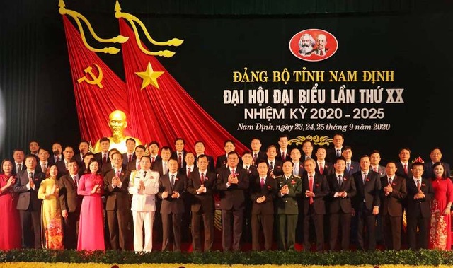 Bế mạc Đại hội đại biểu Đảng bộ tỉnh Nam Định lần thứ XX - 3 Bế mạc Đại hội đại biểu Đảng bộ tỉnh Nam Định lần thứ XX - 3