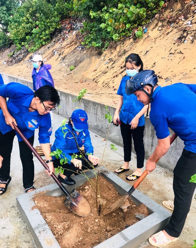 Thanh niên Bình Định tình nguyện vì môi trường biển sạch - 3 Thanh niên Bình Định tình nguyện vì môi trường biển sạch - 3