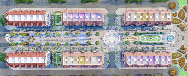 “Colmar miền nhiệt đới - khu nhà phố thương mại tân cổ điển châu Âu - 2 “Colmar miền nhiệt đới - khu nhà phố thương mại tân cổ điển châu Âu - 2