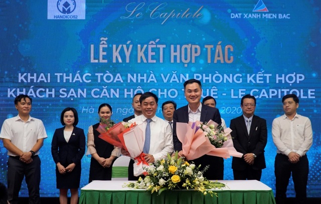 Đất Xanh Miền Bắc và Asahi Japan chính thức khai thác tòa căn hộ dịch vụ Le Capitole - 2 Đất Xanh Miền Bắc và Asahi Japan chính thức khai thác tòa căn hộ dịch vụ Le Capitole - 2