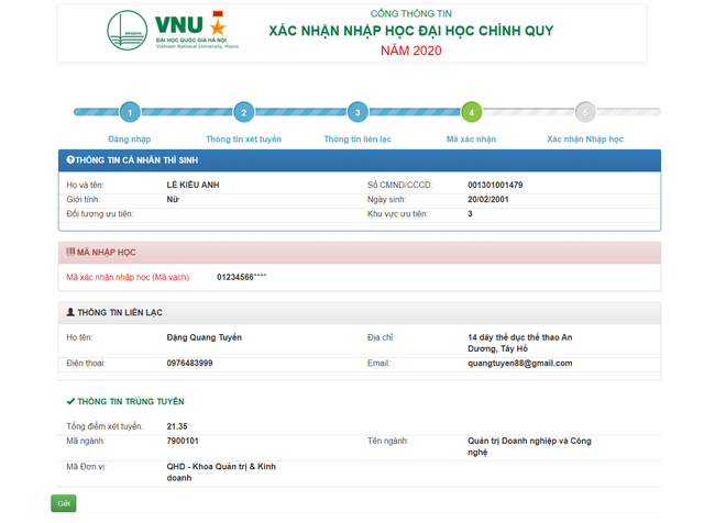 ĐH Quốc gia Hà Nội: Thí sinh nhập học trực tuyến, không phải đến trường - 5 ĐH Quốc gia Hà Nội: Thí sinh nhập học trực tuyến, không phải đến trường - 5