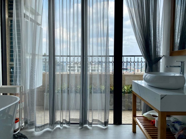 Choáng ngợp penthouse 400m2 ở Hà Nội, có thể đạp xe vòng quanh nhà - 7