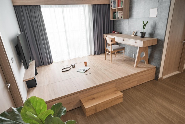 Độc đáo căn hộ phong cách Nhật có phòng khách “biến hóa bất ngờ” - 3 Độc đáo căn hộ phong cách Nhật có phòng khách “biến hóa bất ngờ” - 3