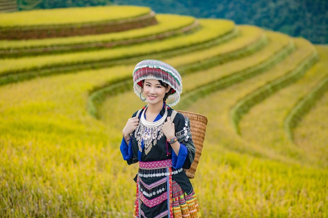 Miss Asia Tourism is infatuated with the autumn beauty Tu Le, Mu Cang Chai - 7