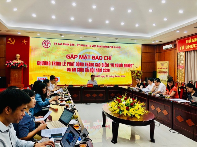 Hà Nội phát động Tháng cao điểm “Vì người nghèo” năm 2020 - 1 Hà Nội phát động Tháng cao điểm “Vì người nghèo” năm 2020 - 1