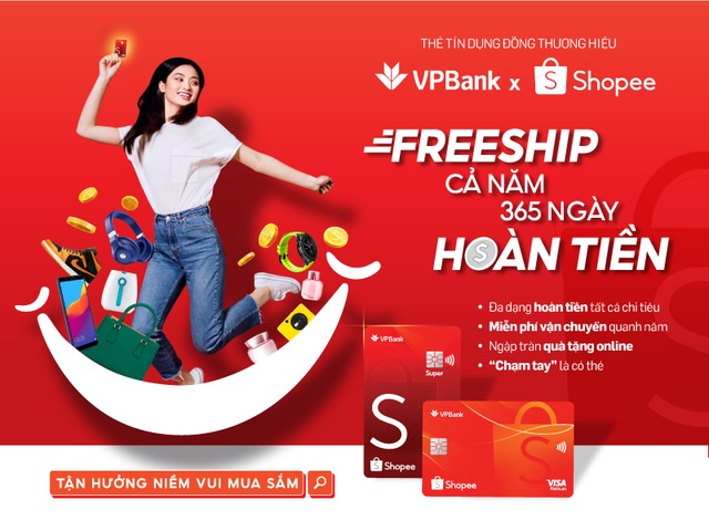 Shopee hợp tác với VPBank và Visa ra mắt “Thẻ tín dụng VPBank Shopee” - 2 Shopee hợp tác với VPBank và Visa ra mắt “Thẻ tín dụng VPBank Shopee” - 2