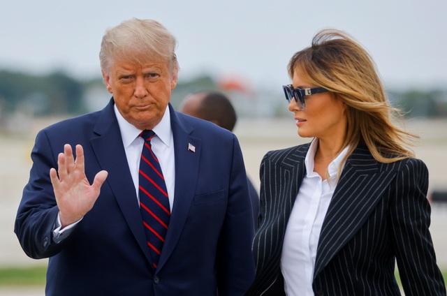 Tổng thống Trump và phu nhân Melania mắc Covid-19 - 1 Tổng thống Trump và phu nhân Melania mắc Covid-19 - 1
