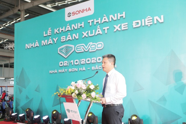 Tập đoàn Sơn Hà tổ chức lễ khánh thành nhà máy sản xuất xe điện EVgo tại Bắc Ninh - 2 Tập đoàn Sơn Hà tổ chức lễ khánh thành nhà máy sản xuất xe điện EVgo tại Bắc Ninh - 2